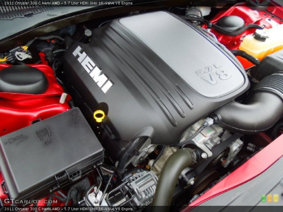 5.7 Liter HEMI OHV 16-Valve V8 Engine for the 2011 Chrysler 300 #77695666