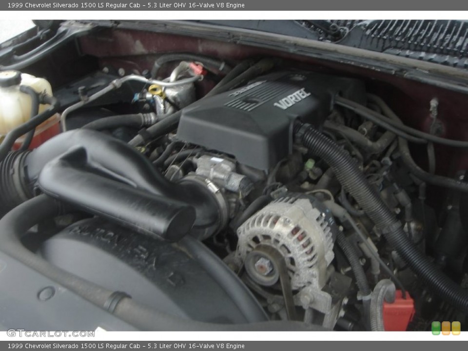 5.3 Liter OHV 16-Valve V8 Engine for the 1999 Chevrolet Silverado 1500 #77701327