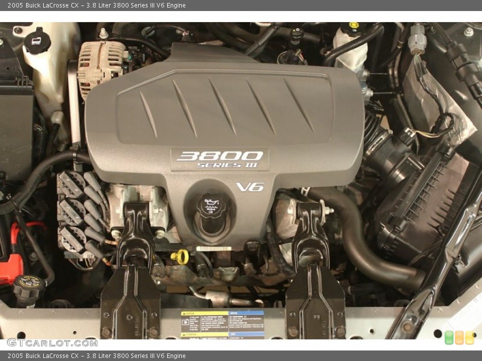 3.8 Liter 3800 Series III V6 Engine for the 2005 Buick LaCrosse #77706328