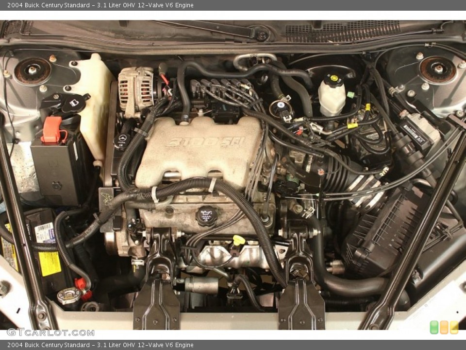 3.1 Liter OHV 12-Valve V6 Engine for the 2004 Buick Century #77706688