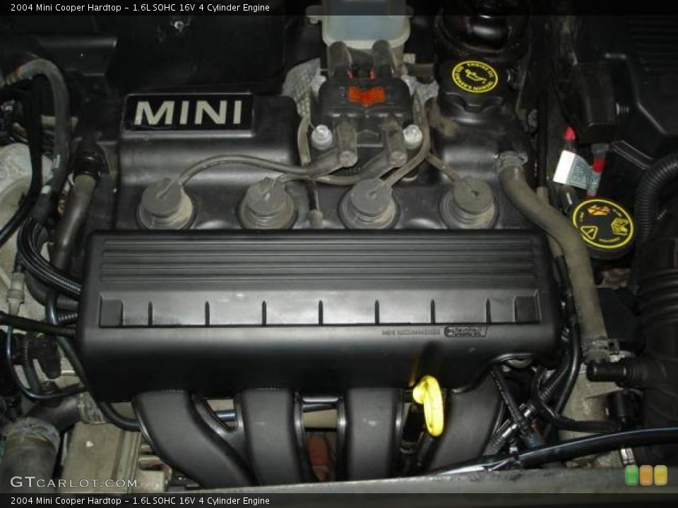 1.6L SOHC 16V 4 Cylinder Engine for the 2004 Mini Cooper #7770726