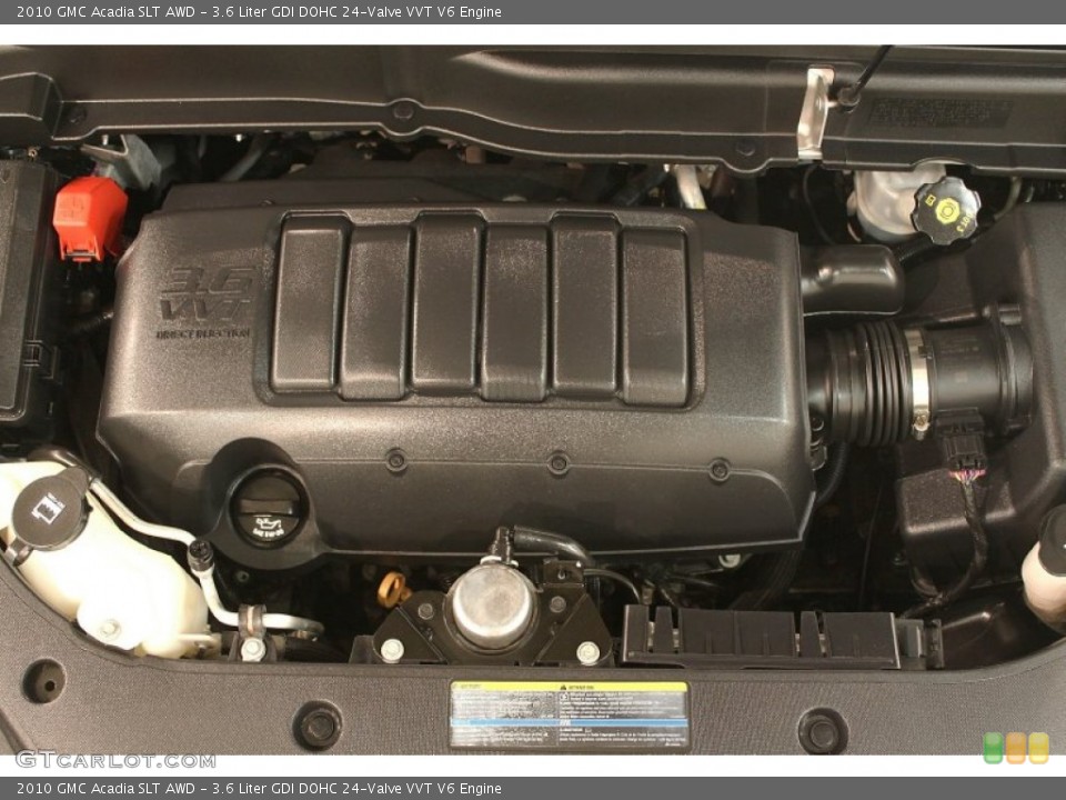 3.6 Liter GDI DOHC 24-Valve VVT V6 Engine for the 2010 GMC Acadia #77708363