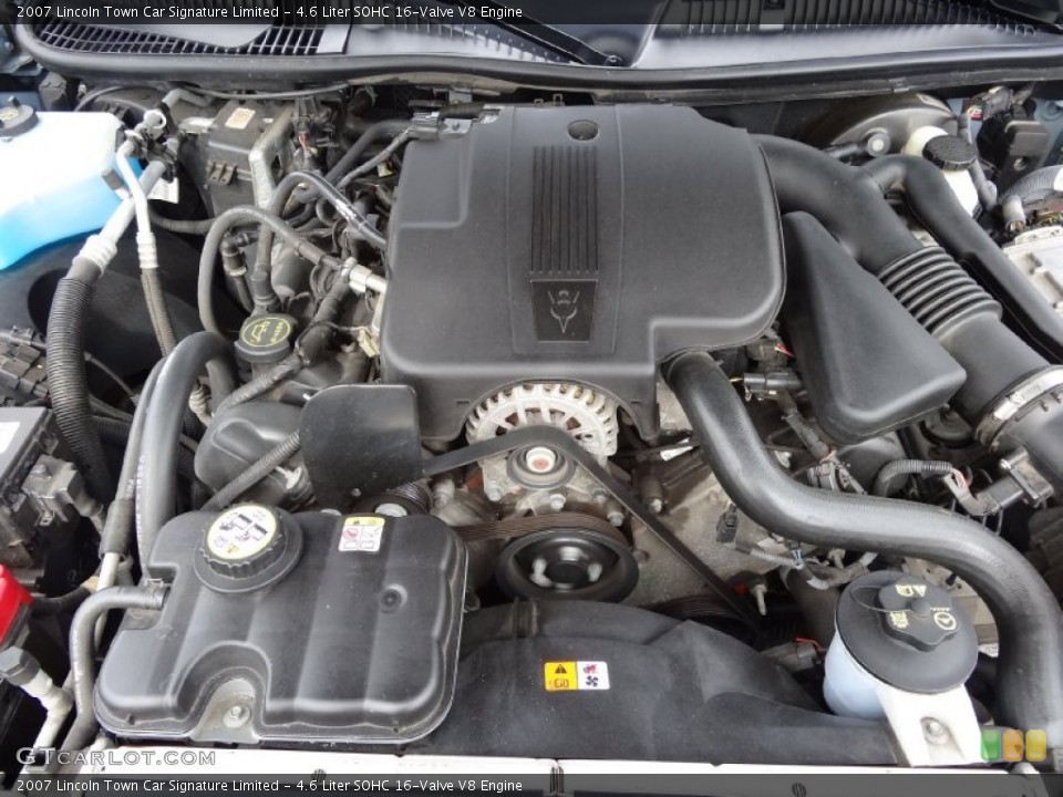 4.6 Liter SOHC 16-Valve V8 Engine for the 2007 Lincoln Town Car #77714253