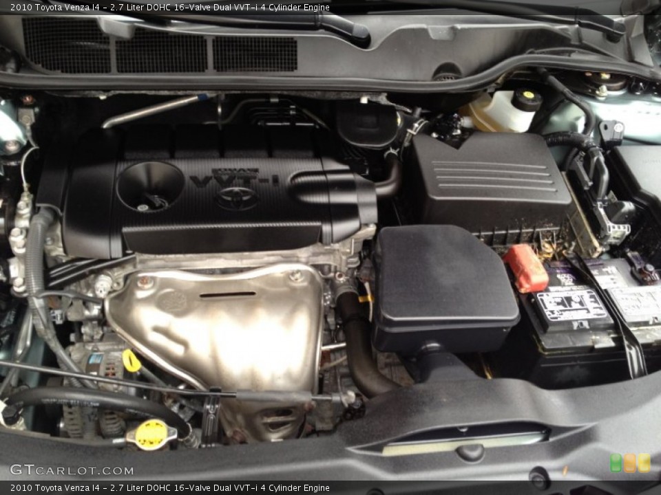 2.7 Liter DOHC 16-Valve Dual VVT-i 4 Cylinder Engine for the 2010 Toyota Venza #77715999