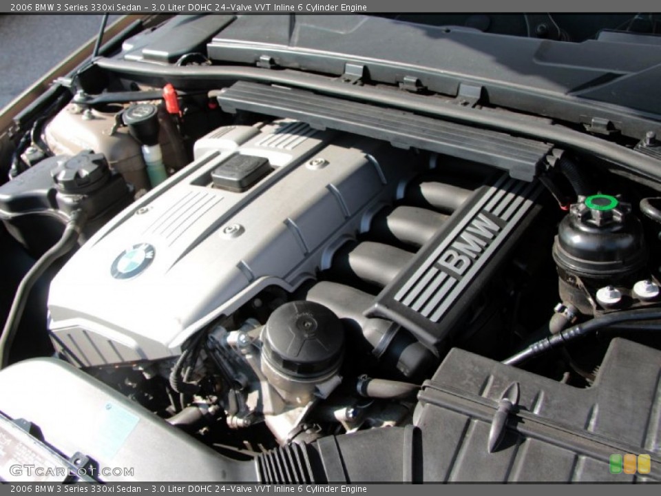 3.0 Liter DOHC 24-Valve VVT Inline 6 Cylinder Engine for the 2006 BMW 3 Series #77718567