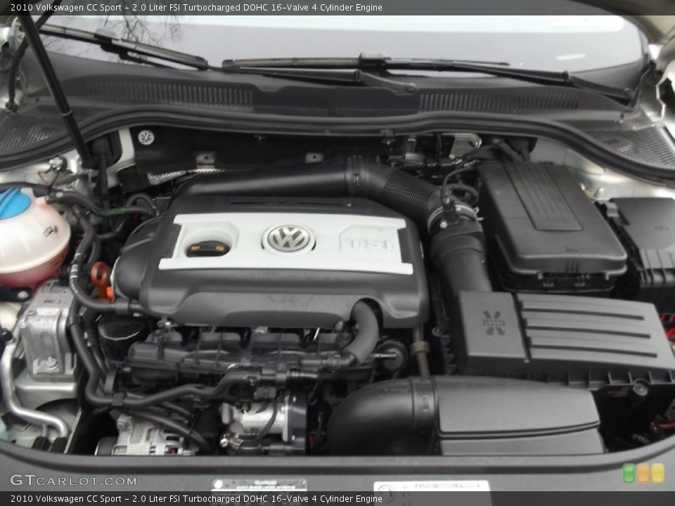 2.0 Liter FSI Turbocharged DOHC 16-Valve 4 Cylinder Engine for the 2010 Volkswagen CC #77719039