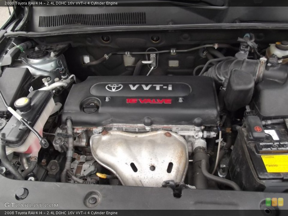 2.4L DOHC 16V VVT-i 4 Cylinder Engine for the 2008 Toyota RAV4 #77721402