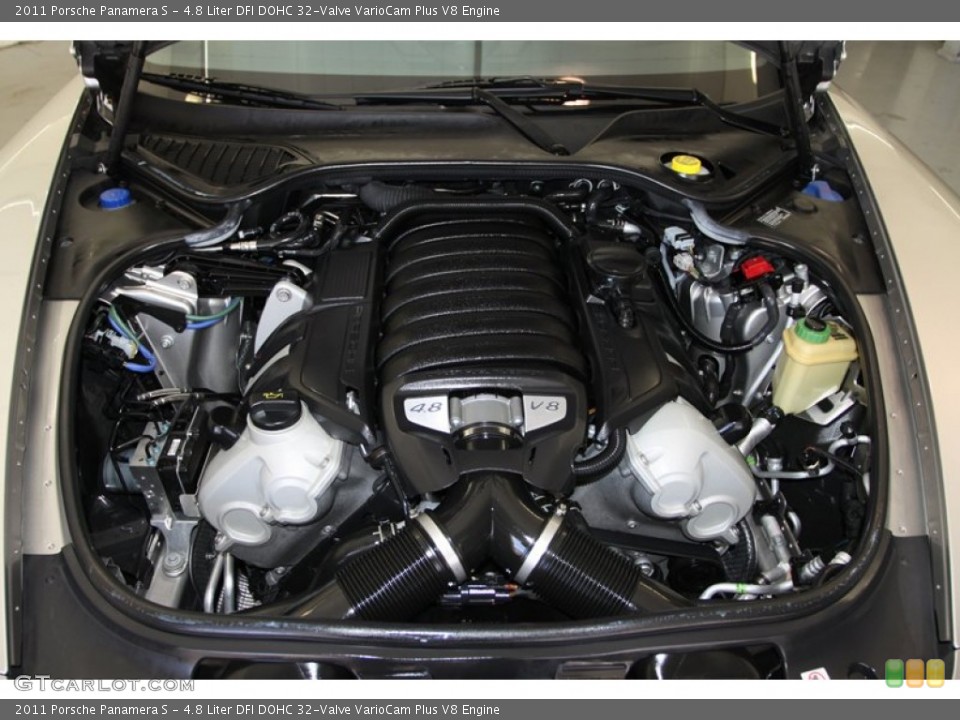 4.8 Liter DFI DOHC 32-Valve VarioCam Plus V8 Engine for the 2011 Porsche Panamera #77725032