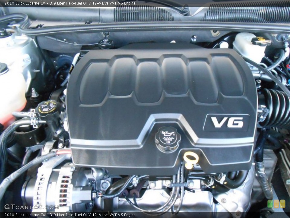 3.9 Liter Flex-Fuel OHV 12-Valve VVT V6 Engine for the 2010 Buick Lucerne #77730882