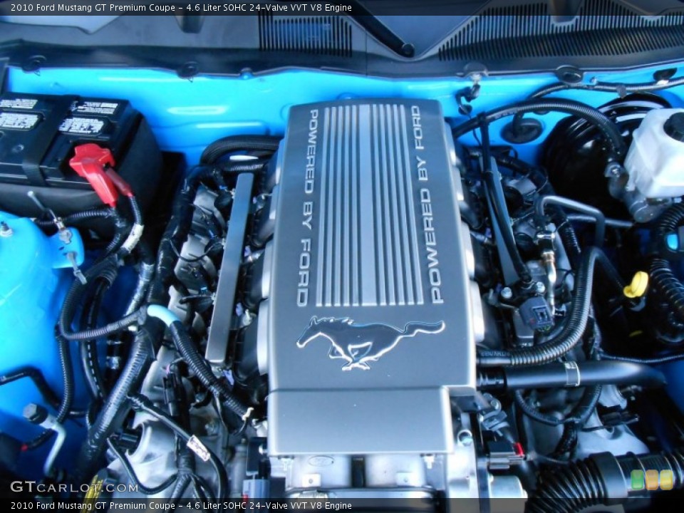 4.6 Liter SOHC 24-Valve VVT V8 Engine for the 2010 Ford Mustang #77731821