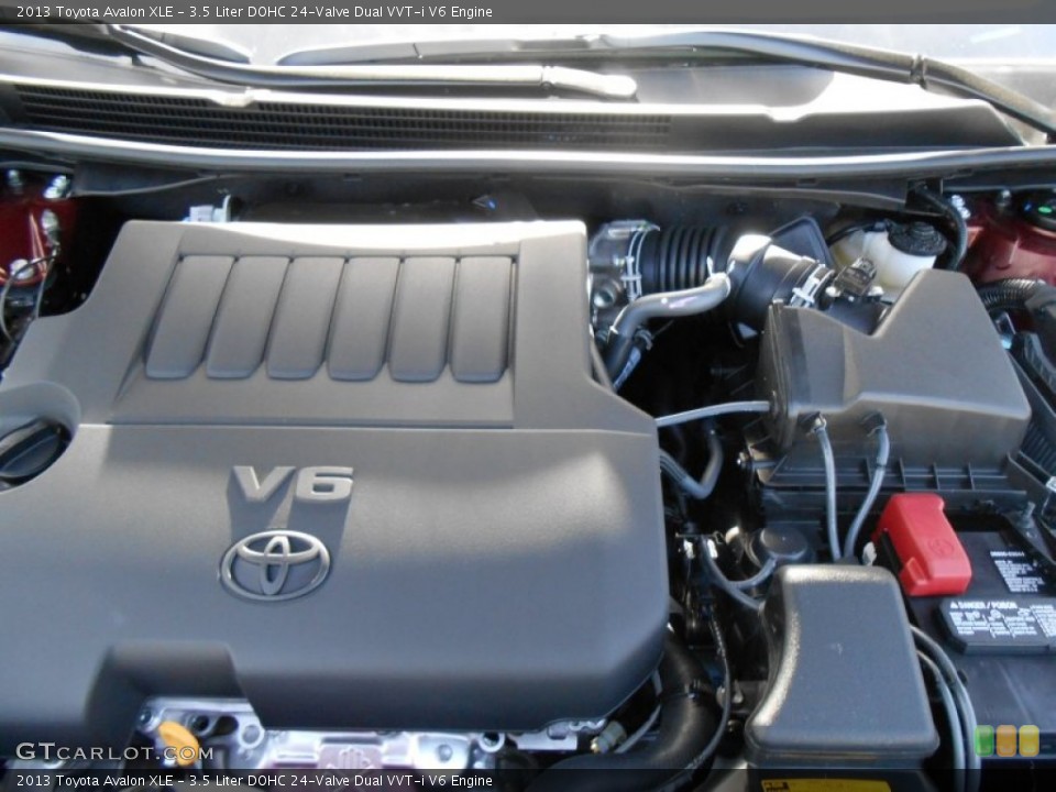 3.5 Liter DOHC 24-Valve Dual VVT-i V6 Engine for the 2013 Toyota Avalon #77742036