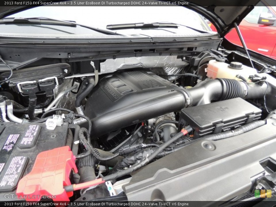 3.5 Liter EcoBoost DI Turbocharged DOHC 24-Valve Ti-VCT V6 Engine for the 2013 Ford F150 #77744103