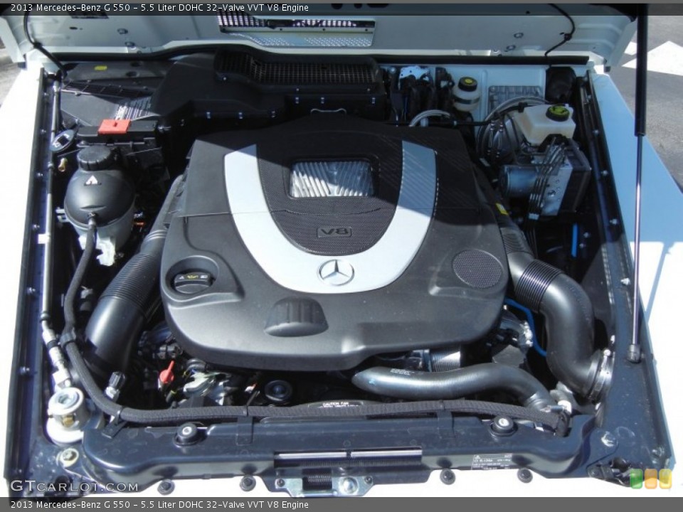 5.5 Liter DOHC 32-Valve VVT V8 Engine for the 2013 Mercedes-Benz G #77746683