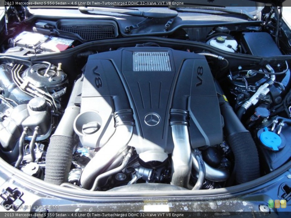 4.6 Liter DI Twin-Turbocharged DOHC 32-Valve VVT V8 Engine for the 2013 Mercedes-Benz S #77747982