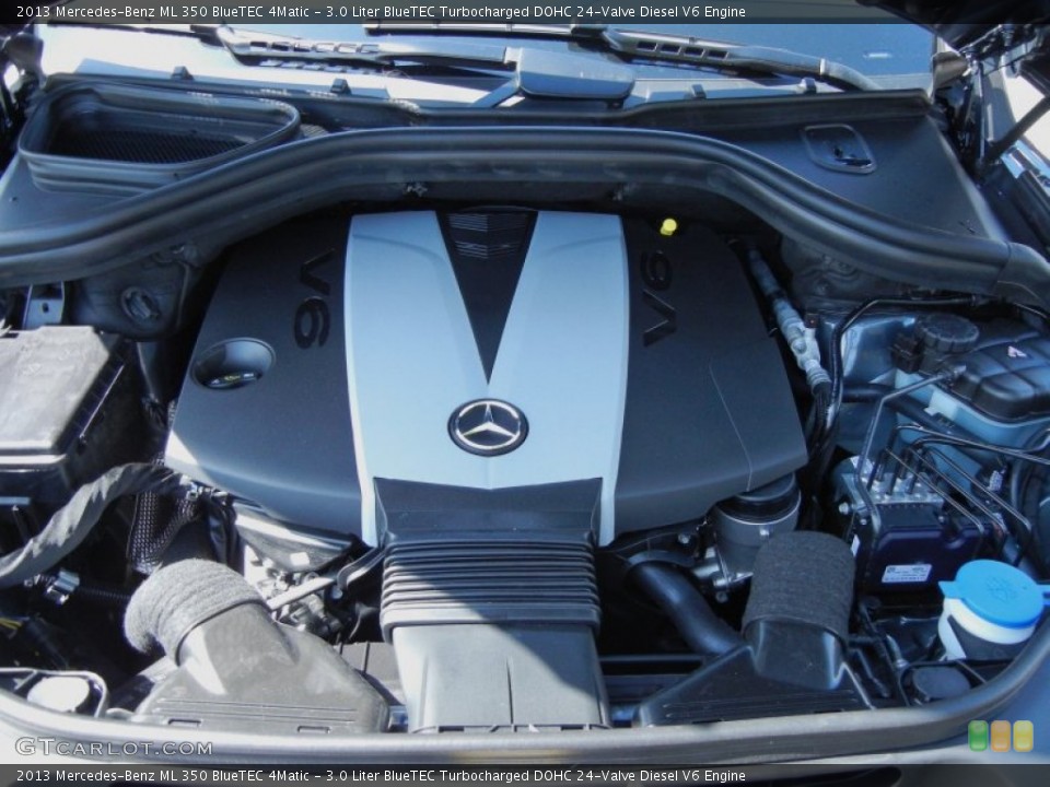 3.0 Liter BlueTEC Turbocharged DOHC 24-Valve Diesel V6 Engine for the 2013 Mercedes-Benz ML #77748291