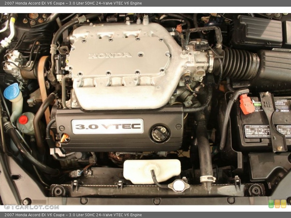 3.0 Liter SOHC 24-Valve VTEC V6 Engine for the 2007 Honda Accord #77751609