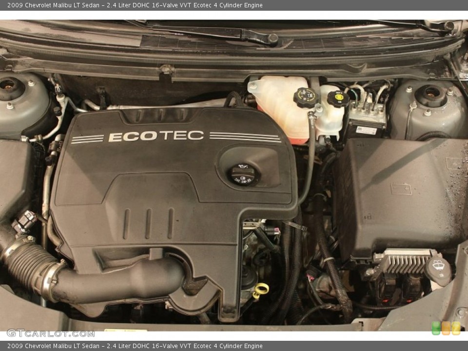 2.4 Liter DOHC 16-Valve VVT Ecotec 4 Cylinder Engine for the 2009 Chevrolet Malibu #77755307