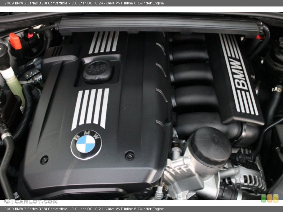 3.0 Liter DOHC 24-Valve VVT Inline 6 Cylinder Engine for the 2009 BMW 3 Series #77755465