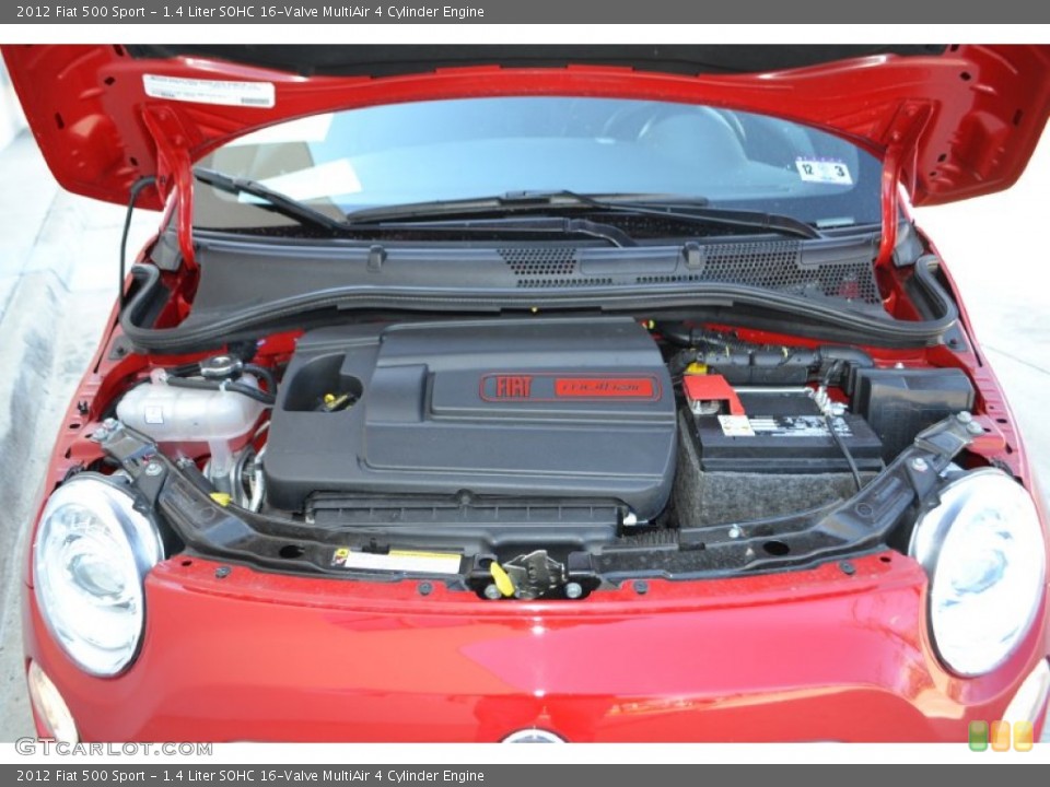 1.4 Liter SOHC 16-Valve MultiAir 4 Cylinder Engine for the 2012 Fiat 500 #77755734