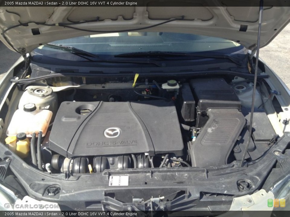 2.0 Liter DOHC 16V VVT 4 Cylinder Engine for the 2005 Mazda MAZDA3 #77757177