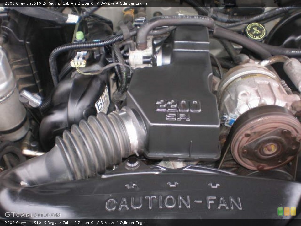 2.2 Liter OHV 8-Valve 4 Cylinder Engine for the 2000 Chevrolet S10 #77767558