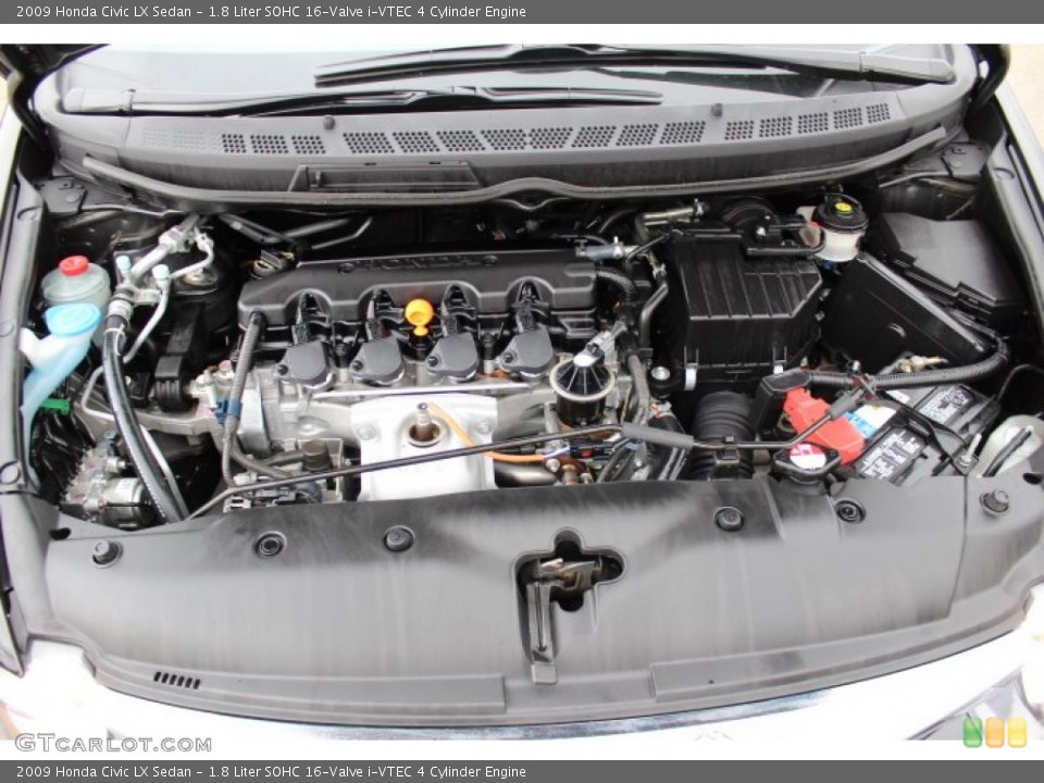 1.8 Liter SOHC 16-Valve i-VTEC 4 Cylinder Engine for the 2009 Honda Civic #77777454