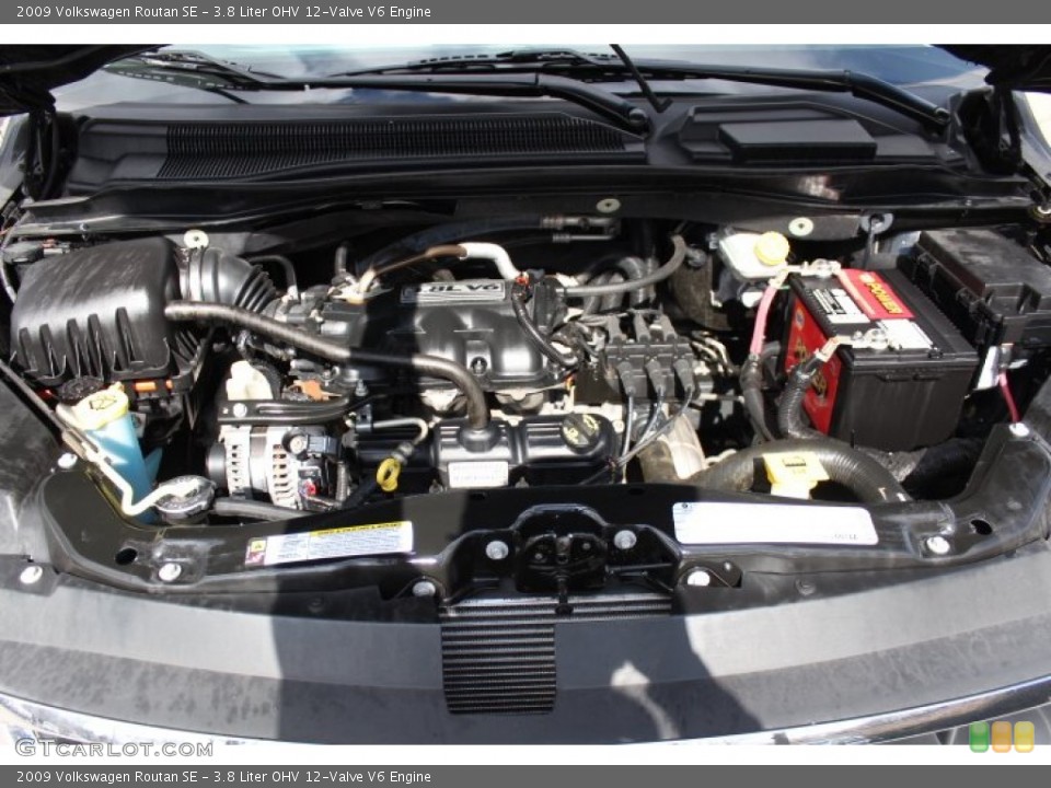 3.8 Liter OHV 12-Valve V6 Engine for the 2009 Volkswagen Routan #77779190