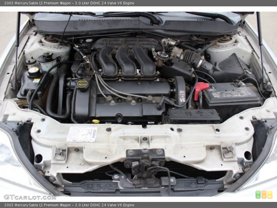 3.0 Liter DOHC 24 Valve V6 Engine for the 2003 Mercury Sable #77781875