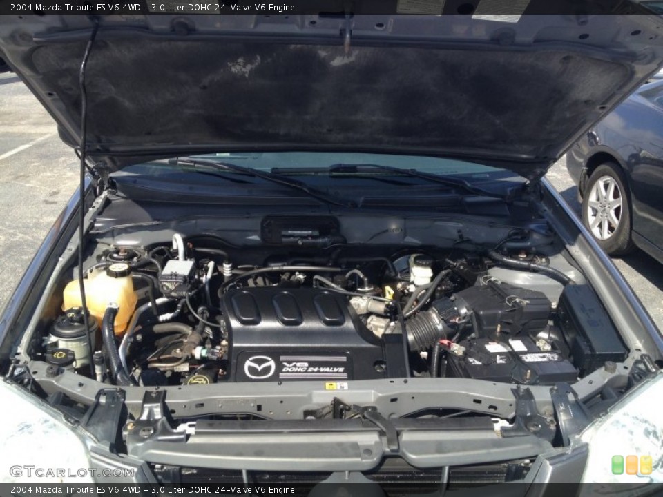 3.0 Liter DOHC 24-Valve V6 Engine for the 2004 Mazda Tribute #77782667