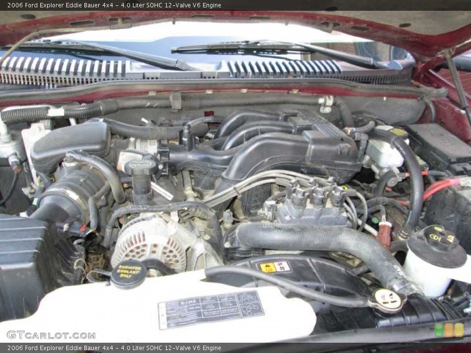 4.0 Liter SOHC 12-Valve V6 Engine for the 2006 Ford Explorer #77785193