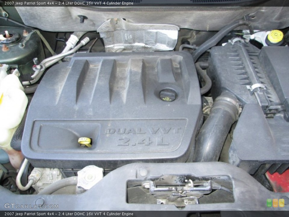 2.4 Liter DOHC 16V VVT 4 Cylinder Engine for the 2007 Jeep Patriot #77786900