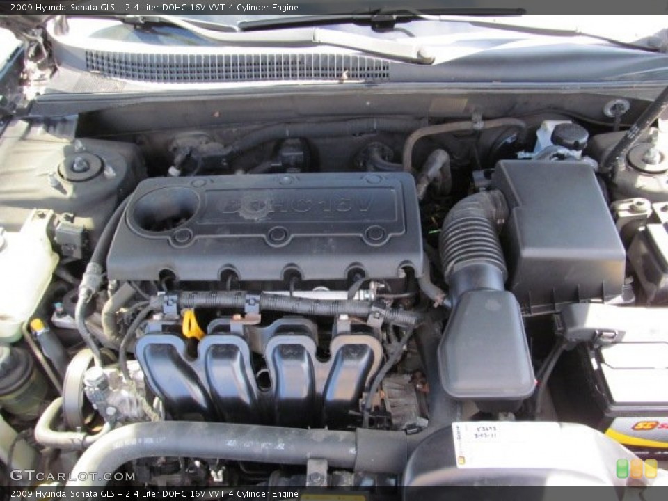 2.4 Liter DOHC 16V VVT 4 Cylinder Engine for the 2009 Hyundai Sonata #77788504