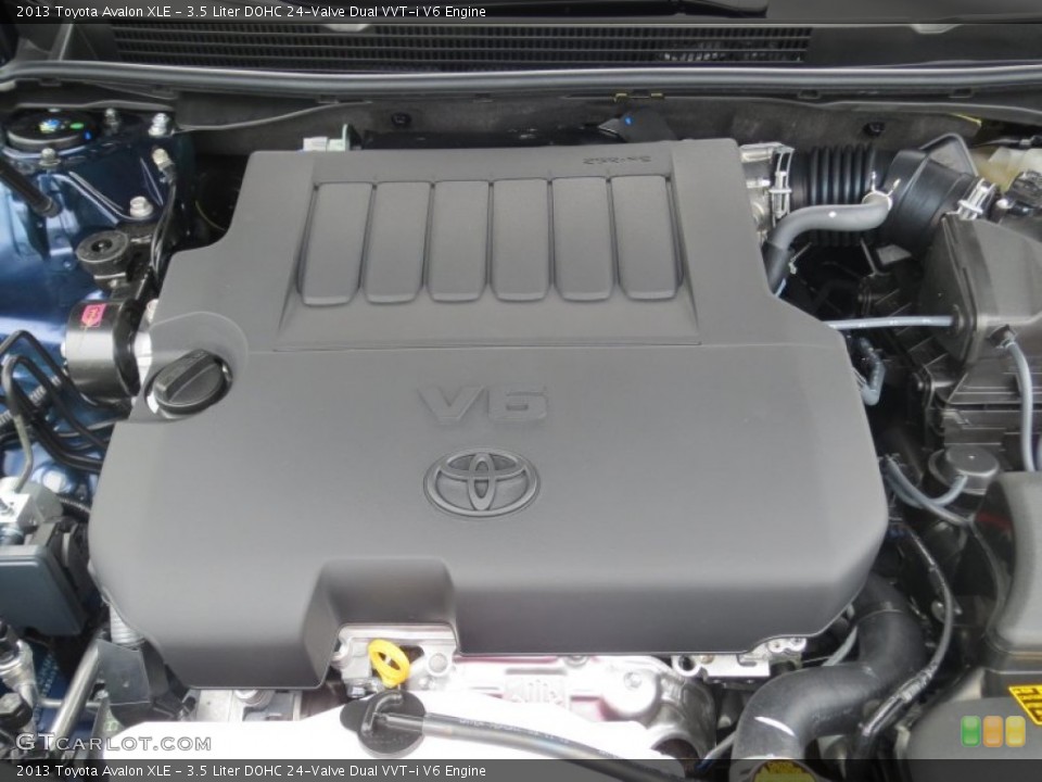 3.5 Liter DOHC 24-Valve Dual VVT-i V6 Engine for the 2013 Toyota Avalon #77790556
