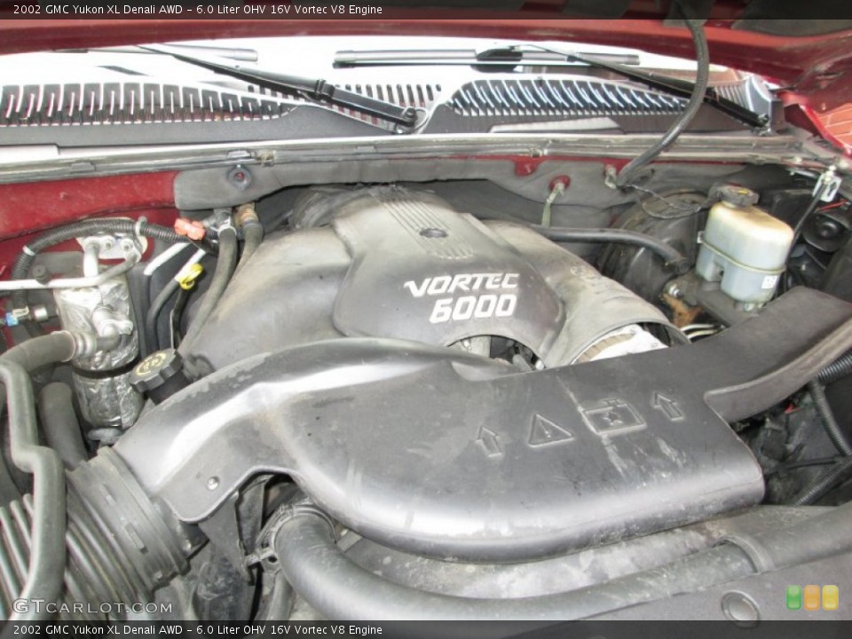 6.0 Liter OHV 16V Vortec V8 Engine for the 2002 GMC Yukon #77790795