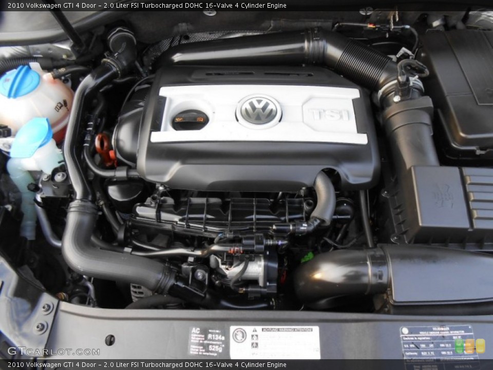 2.0 Liter FSI Turbocharged DOHC 16-Valve 4 Cylinder Engine for the 2010 Volkswagen GTI #77791157