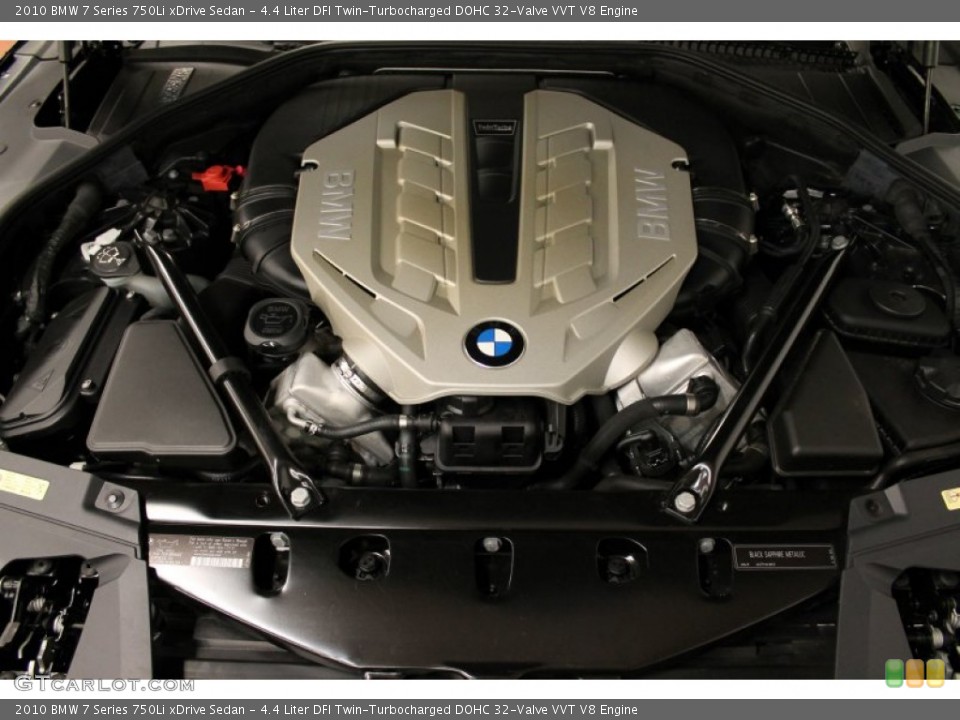 4.4 Liter DFI Twin-Turbocharged DOHC 32-Valve VVT V8 Engine for the 2010 BMW 7 Series #77792553