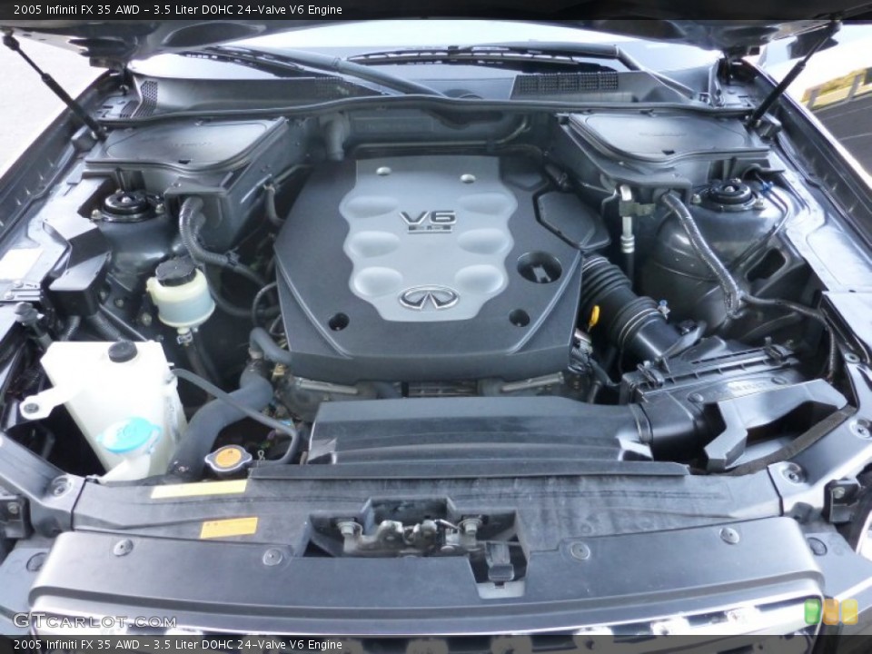3.5 Liter DOHC 24-Valve V6 Engine for the 2005 Infiniti FX #77793111