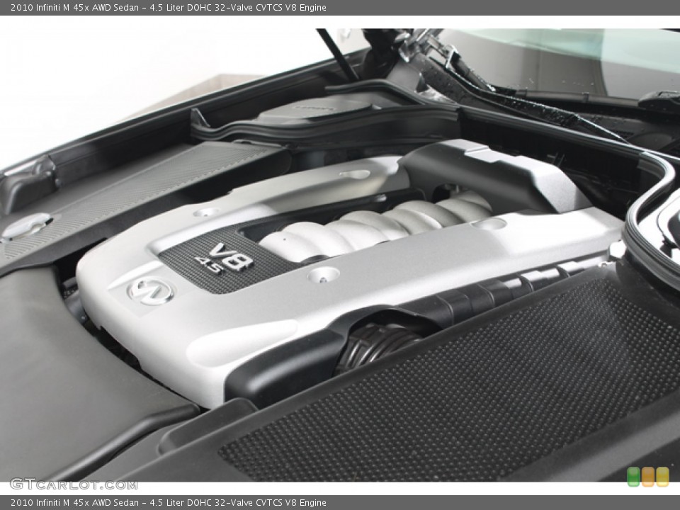 4.5 Liter DOHC 32-Valve CVTCS V8 Engine for the 2010 Infiniti M #77794358