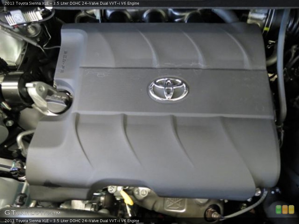 3.5 Liter DOHC 24-Valve Dual VVT-i V6 Engine for the 2013 Toyota Sienna #77797838