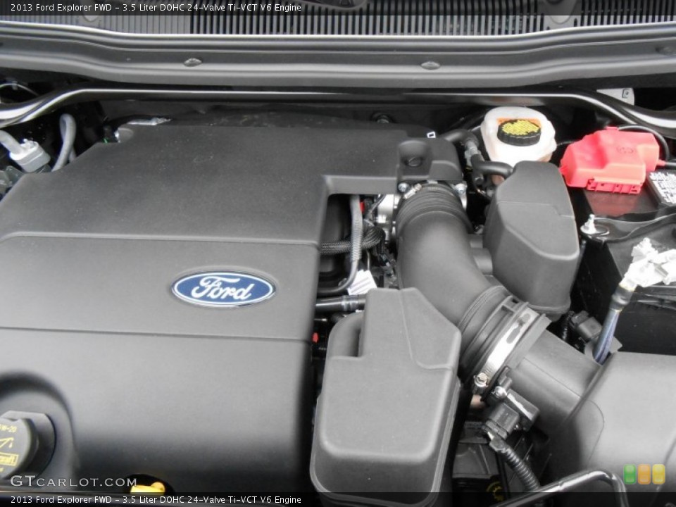3.5 Liter DOHC 24-Valve Ti-VCT V6 Engine for the 2013 Ford Explorer #77799589