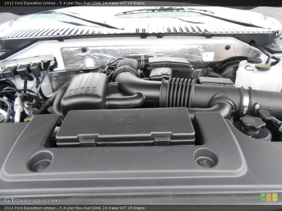 5.4 Liter Flex-Fuel SOHC 24-Valve VVT V8 Engine for the 2013 Ford Expedition #77800918