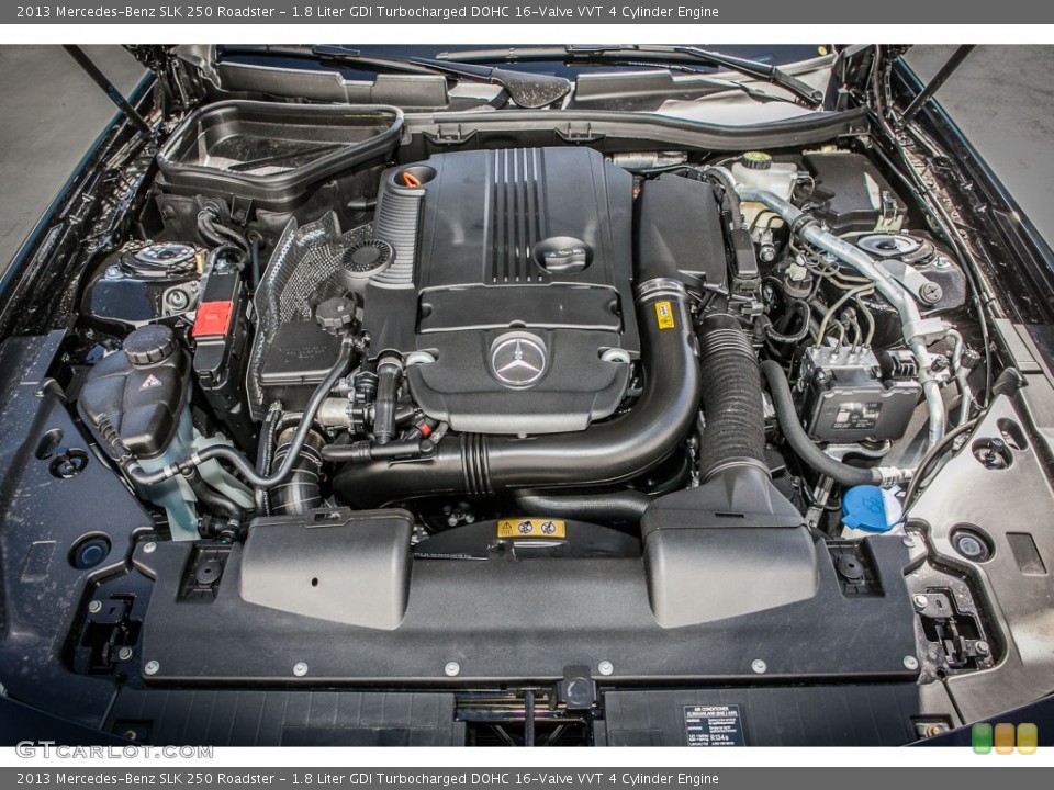 1.8 Liter GDI Turbocharged DOHC 16-Valve VVT 4 Cylinder Engine for the 2013 Mercedes-Benz SLK #77802992