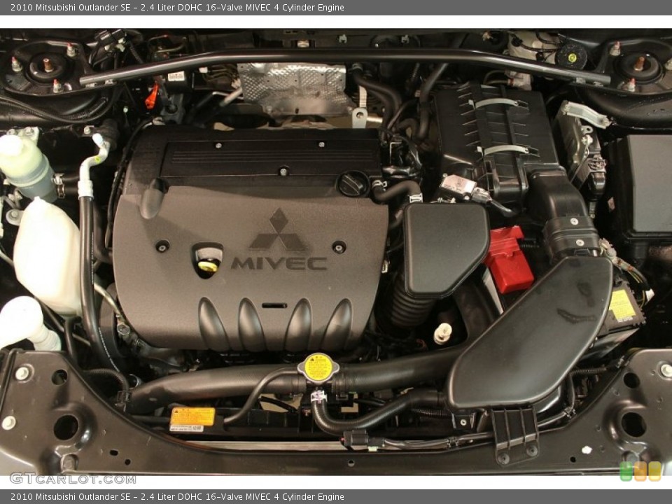 2.4 Liter DOHC 16-Valve MIVEC 4 Cylinder Engine for the 2010 Mitsubishi Outlander #77804246