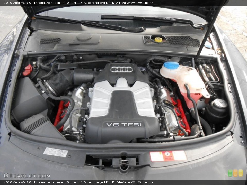 3.0 Liter TFSI Supercharged DOHC 24-Valve VVT V6 Engine for the 2010 Audi A6 #77804818