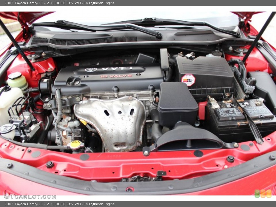 2.4L DOHC 16V VVT-i 4 Cylinder Engine for the 2007 Toyota Camry #77805871