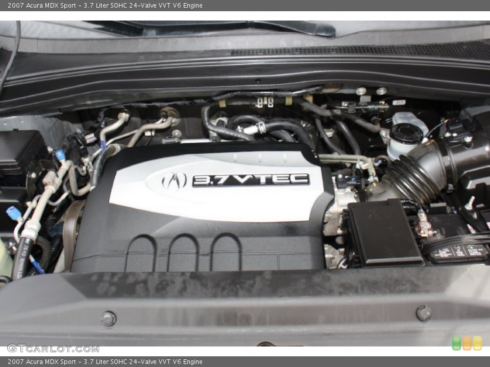 3.7 Liter SOHC 24-Valve VVT V6 Engine for the 2007 Acura MDX #77805932