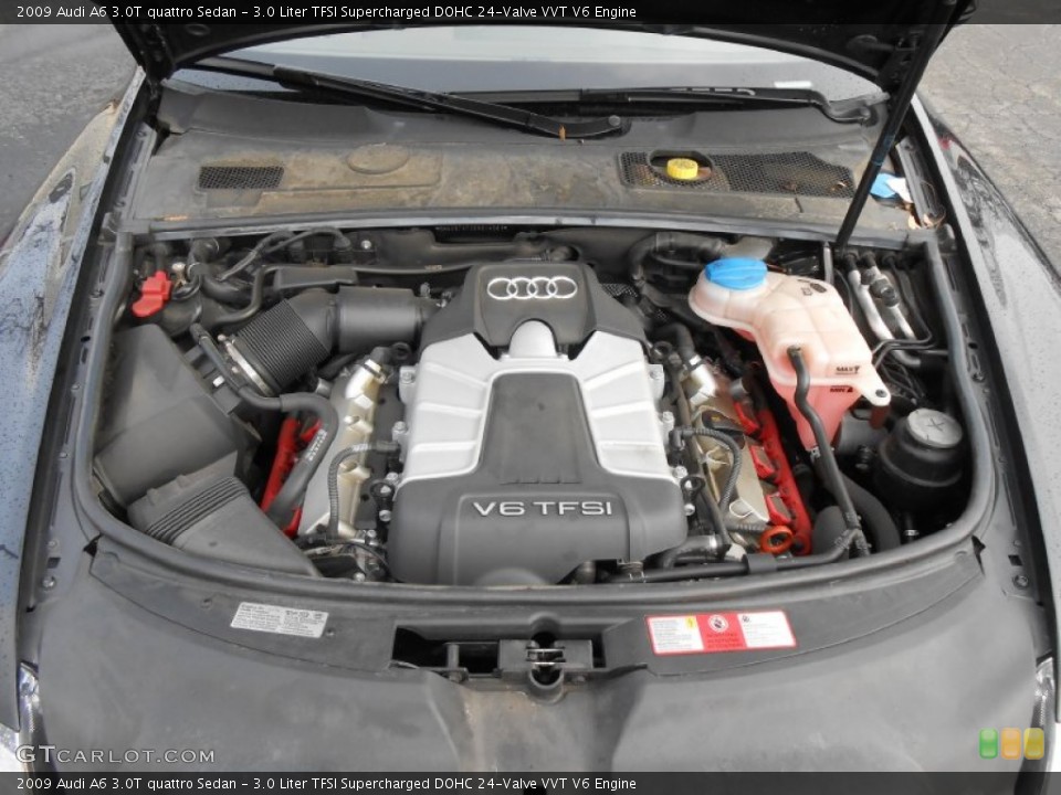 3.0 Liter TFSI Supercharged DOHC 24-Valve VVT V6 Engine for the 2009 Audi A6 #77806643