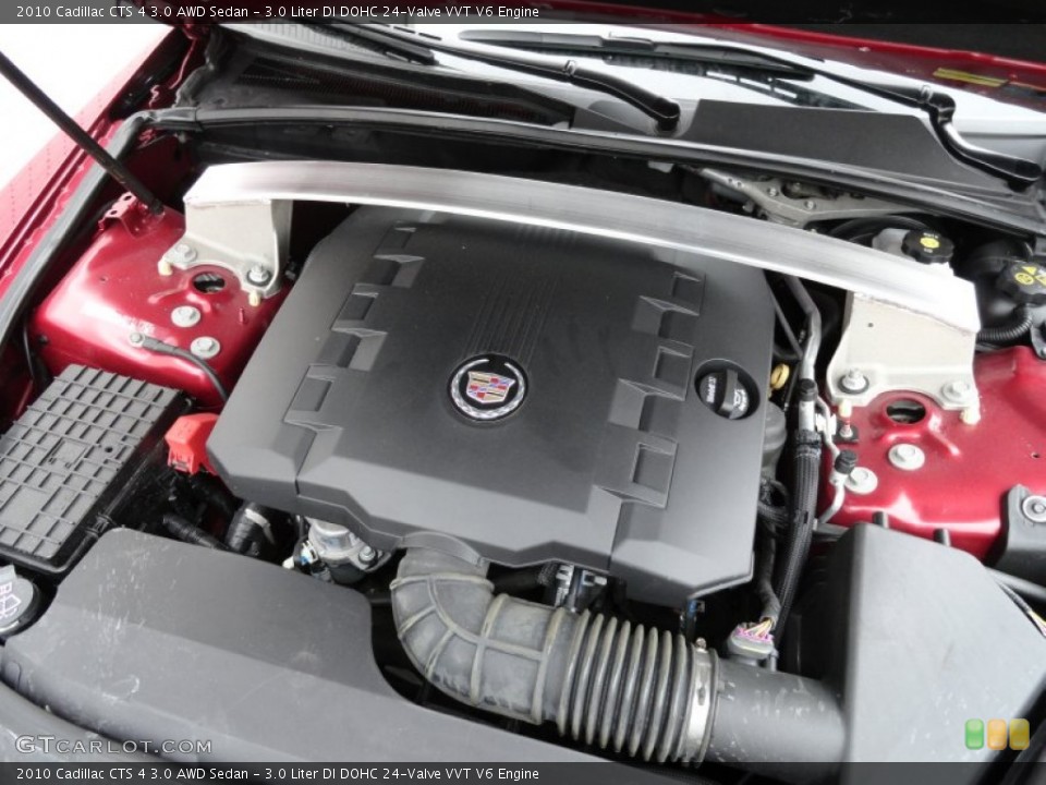 3.0 Liter DI DOHC 24-Valve VVT V6 Engine for the 2010 Cadillac CTS #77807877