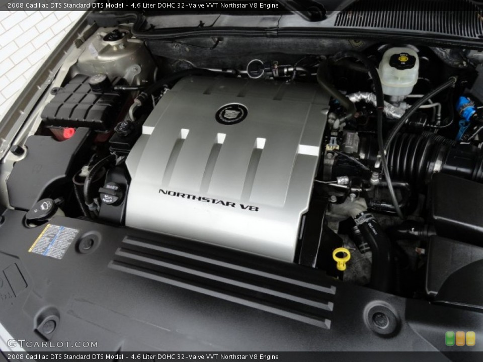 4.6 Liter DOHC 32-Valve VVT Northstar V8 Engine for the 2008 Cadillac DTS #77808593