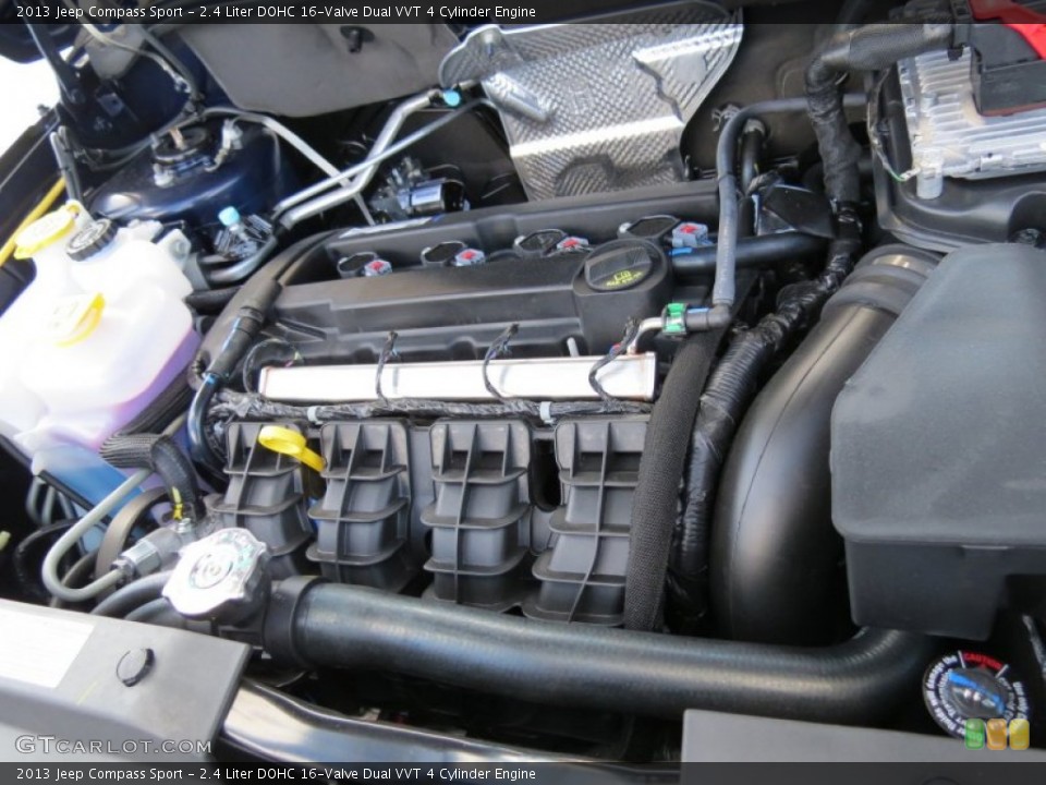 2.4 Liter DOHC 16-Valve Dual VVT 4 Cylinder Engine for the 2013 Jeep Compass #77814332